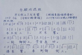 本王我上了龙车辇简谱