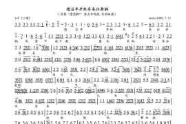 想当年开机车来往奔驰（《雪花飘》陈大爷唱段、琴谱）简谱