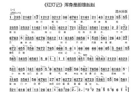 浑身是胆雄赳赳（《红灯记》选段）简谱