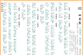 [南音工X谱]四不应简谱