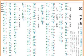 彩色工X谱《四不应》简谱