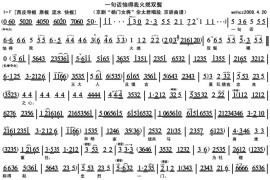 一句话恼得我火燃双鬓简谱