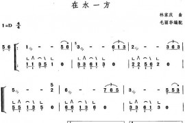 在水一方（毛丽华编配版）音乐简谱