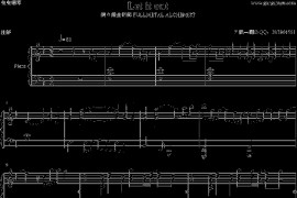 钢炼ED2——Letitout简谱