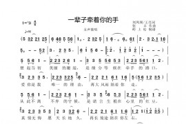 一辈子牵着你的手简谱