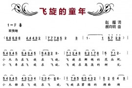 飞旋的童年简谱