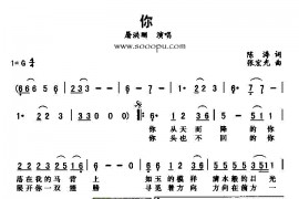 你简谱