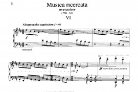 Musica Ricercata（音乐习作·6）音乐简谱